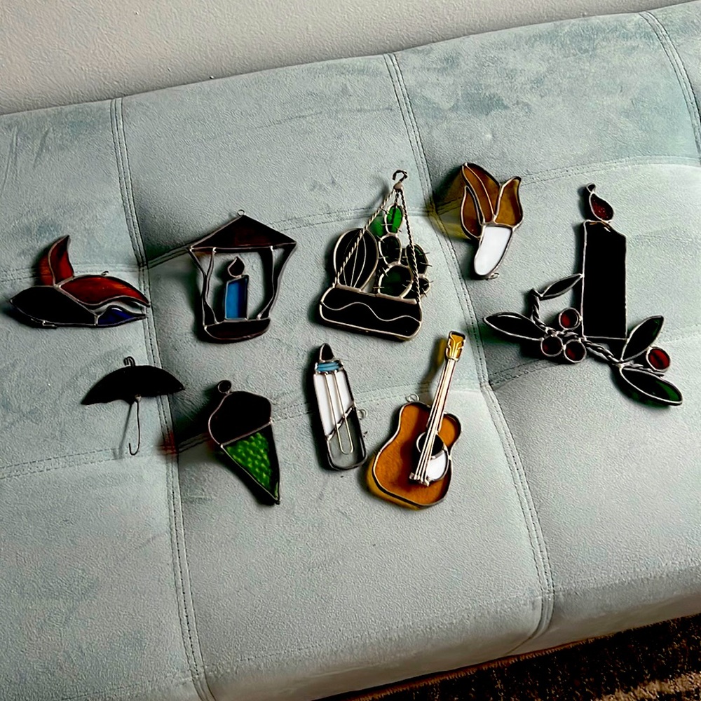 Stained Glass Pieces